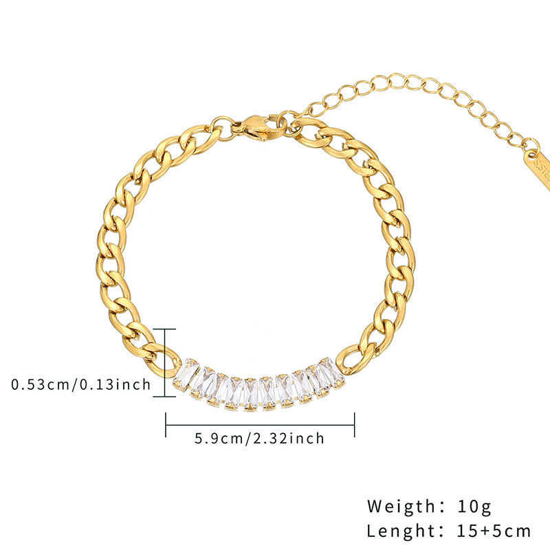 Popular Stars Design Gold Plating Bracelet Women Jewelry Christmas Gift