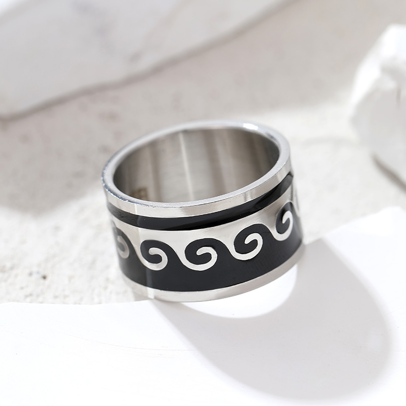 Stainless Steel Punk Rings for Men Hot Sale Vintage Men's Rings