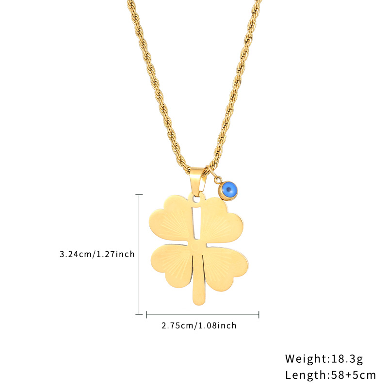 2023 Fashion Customized Flower Gold Necklace